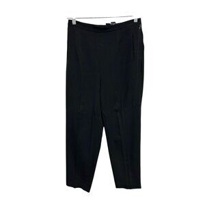 Essential G Womens Dress Ankle Pants Size 8P Polyester Rayon Blend